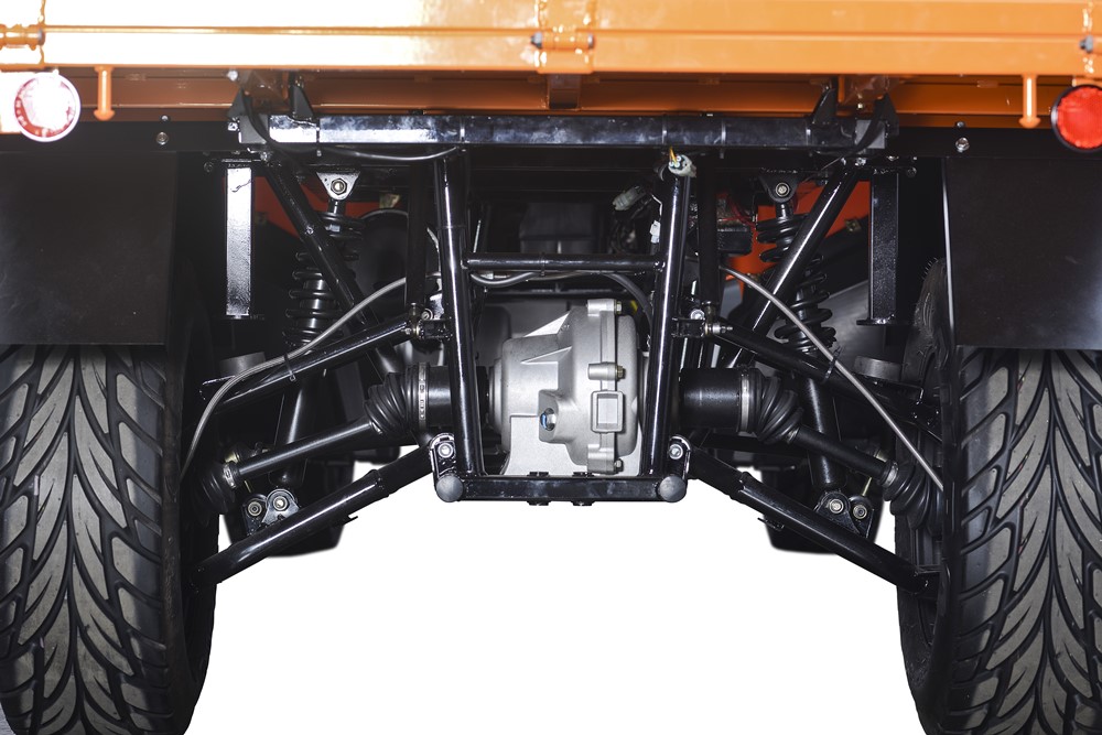 400S型農地搬運車後差速器及鎖定